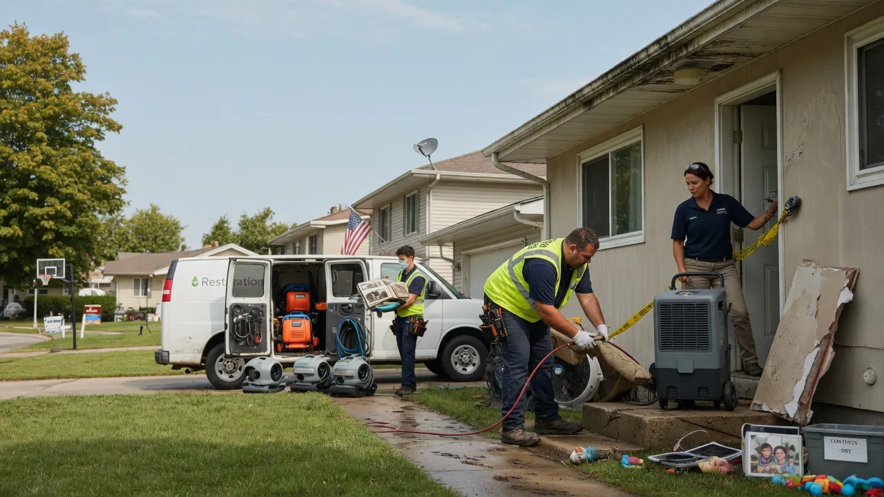 Water Damage Restoration in Blackwater, VA near me